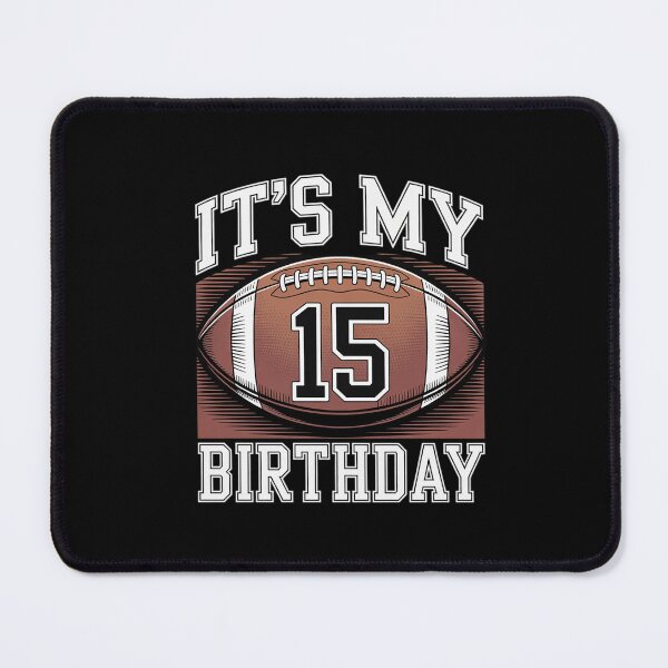 Item preview, It's My 15th Birthday Boy 15 Year Old American Football Tees designed and sold by ClassicAnthony.