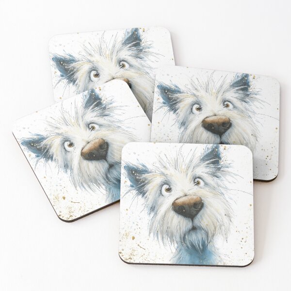 Item preview, Cute West Highland Terrier Dog  ' William ' BY SHiRLeY MacARTHuR designed and sold by Shirley MacArthur Art.