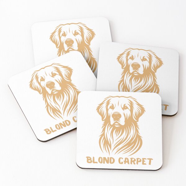 Item preview, Blond Carpet design Golden Retriever designed and sold by DoglovershopIT.