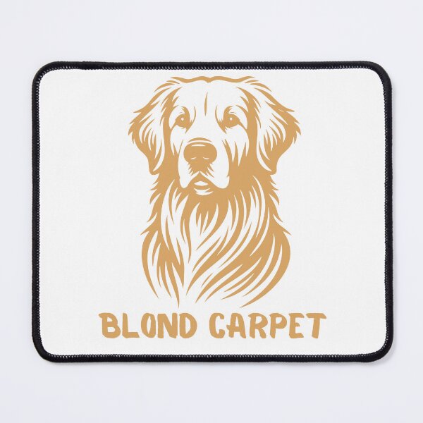 Item preview, Blond Carpet design Golden Retriever designed and sold by DoglovershopIT.