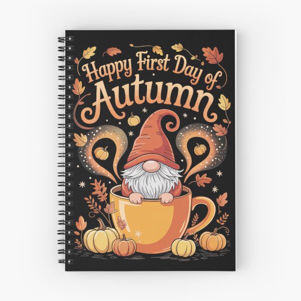 Item preview, FIRST DAY OF AUTUMN - CUTE FALL GROMES PUMPKIN SPICE COFFEE  designed and sold by NeomiStoreSS.