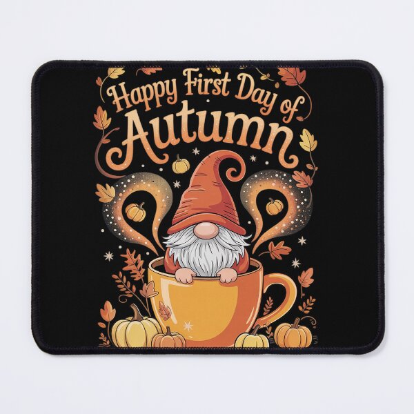 Item preview, FIRST DAY OF AUTUMN - CUTE FALL GROMES PUMPKIN SPICE COFFEE designed and sold by NeomiStoreSS.