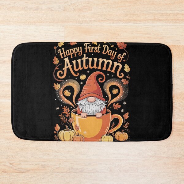 Item preview, FIRST DAY OF AUTUMN - CUTE FALL GROMES PUMPKIN SPICE COFFEE  designed and sold by NeomiStoreSS.