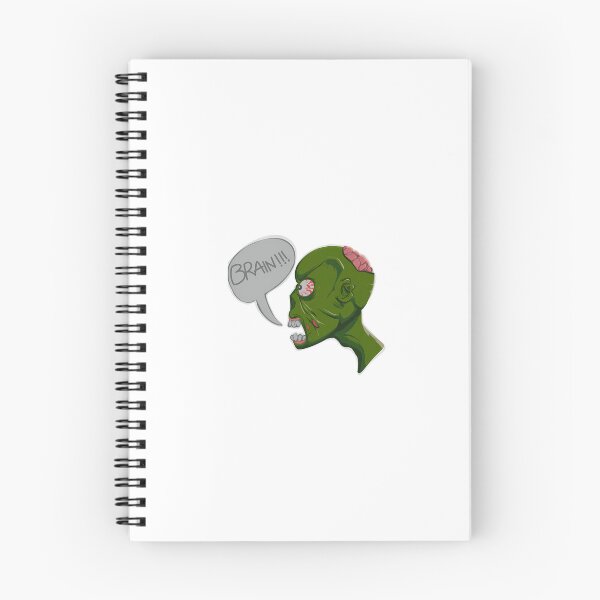 Item preview, Brain Screaming Zombie Head - Horror Comic Art  designed and sold by JohnesDooley.