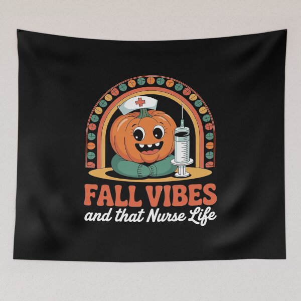 Item preview, First Day Of Fall Vibes Nurse Life Autumn Rn Nursing Student  designed and sold by NeomiStoreSS.