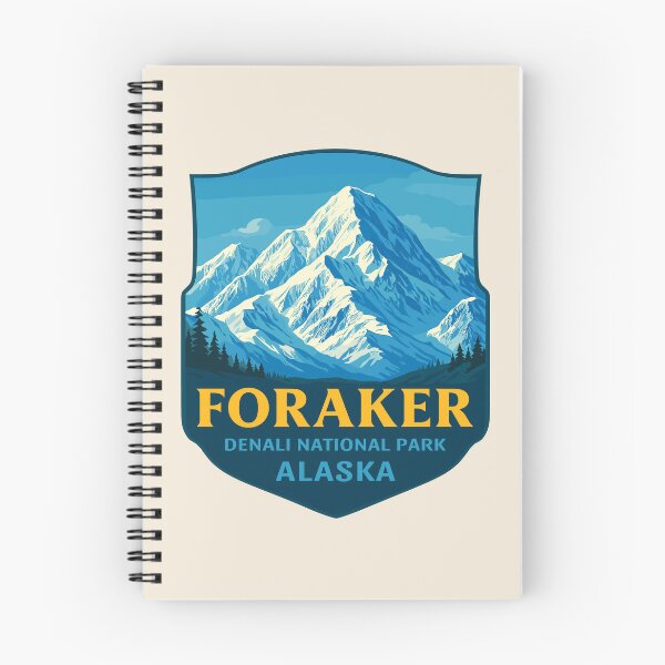 Item preview, Mount Foraker Mountain Vista - Alaska Vector Landscape designed and sold by Gideon Emmerich.