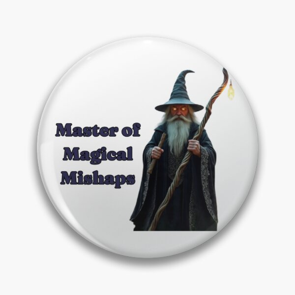Item preview, Master of Magical Mishaps designed and sold by DixieGirlStudio.