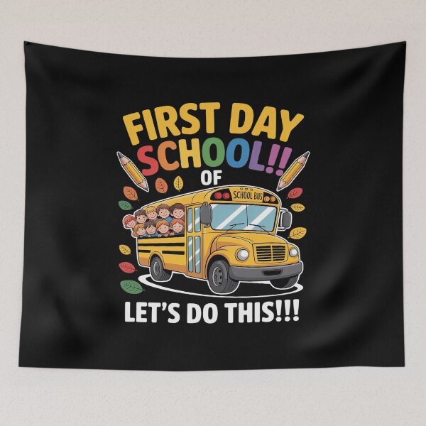 Item preview, First Day of School Bus Driver Kids Teacher Back to School  designed and sold by NeomiStoreSS.