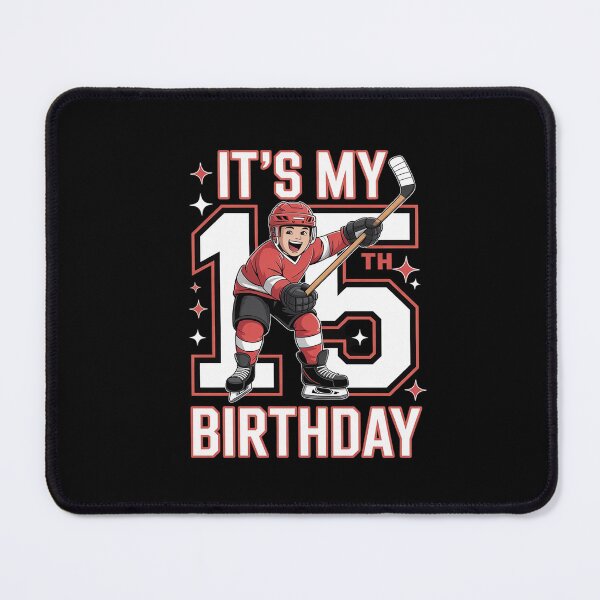 Item preview, It's My 15th Birthday Boy Ice Hockey Dabbing 15 Year Old designed and sold by ClassicAnthony.