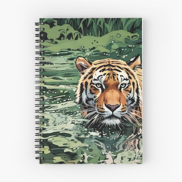 Item preview, Tiger Swimmimg designed and sold by tomorrowsart.