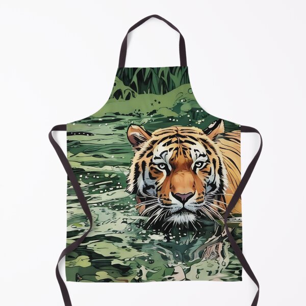 Item preview, Tiger Swimmimg designed and sold by tomorrowsart.