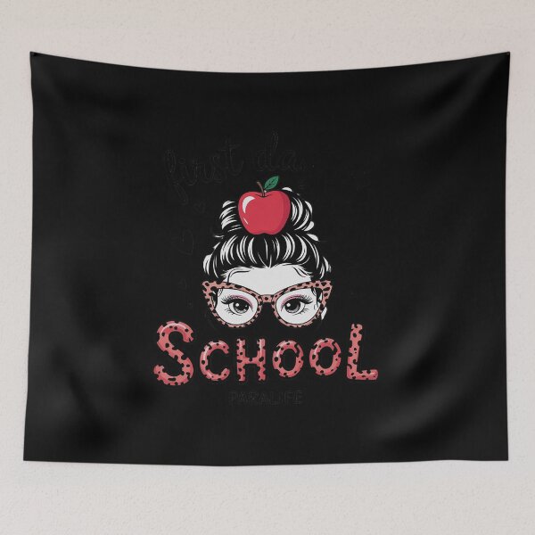 Item preview, First Day Of School Paraprofessional Life Leopard Messy Bu  designed and sold by NeomiStoreSS.