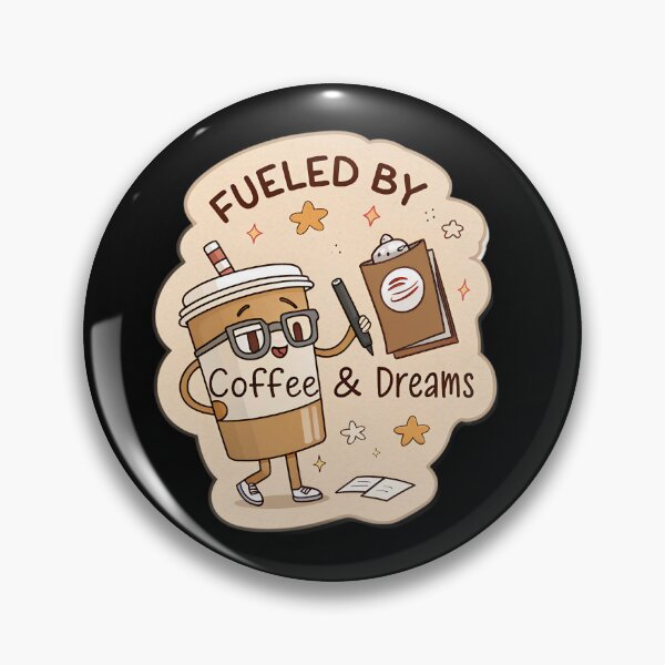 Item preview, Fueled by Coffee and OT Dreams — Funny Pre Occupational Therapy Design designed and sold by VividOrganica.