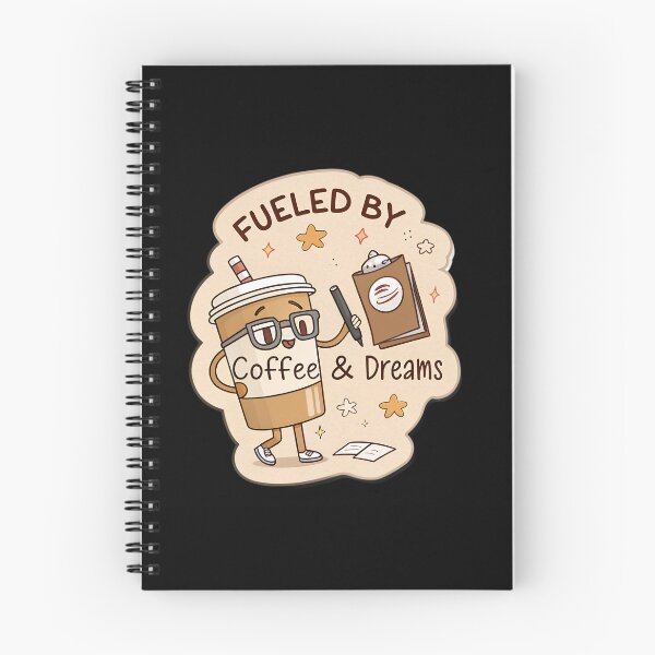 Item preview, Fueled by Coffee and OT Dreams — Funny Pre Occupational Therapy Design designed and sold by VividOrganica.