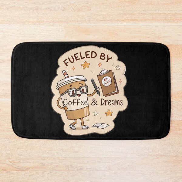 Item preview, Fueled by Coffee and OT Dreams — Funny Pre Occupational Therapy Design designed and sold by VividOrganica.