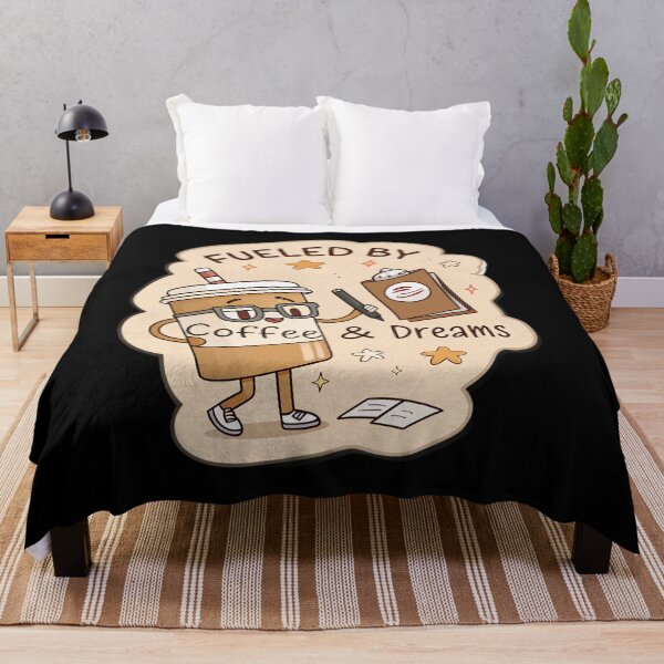 Item preview, Fueled by Coffee and OT Dreams — Funny Pre Occupational Therapy Design designed and sold by VividOrganica.