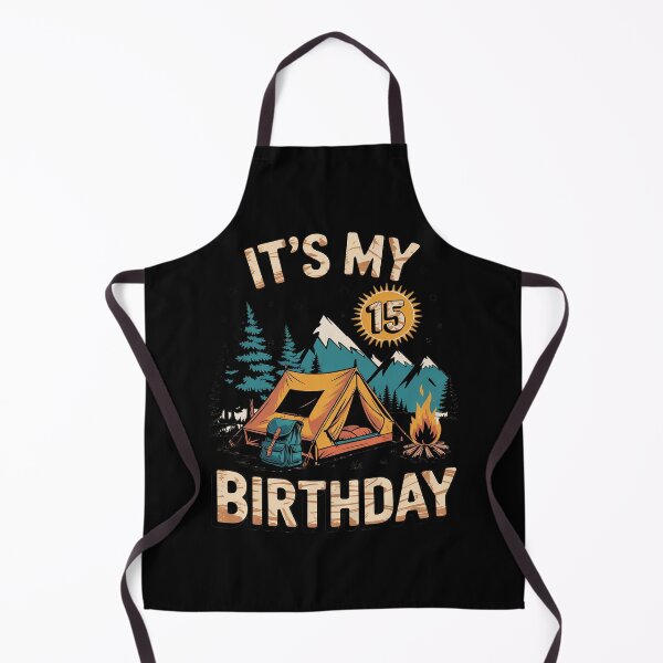 Item preview, It's My 15th Birthday Camper 15 Year Old Camping Boy Girl designed and sold by ClassicAnthony.