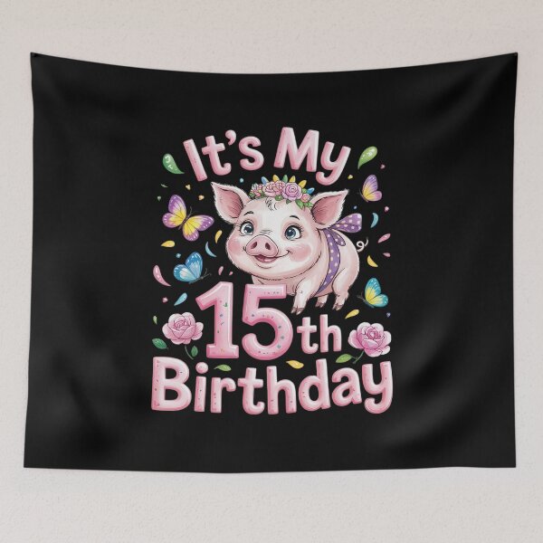 Item preview, It's My 15th Birthday Fifteenth Anniversary 15 Year Old Bday  designed and sold by ClassicAnthony.