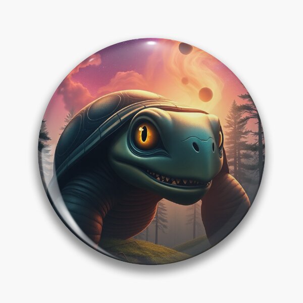 Item preview, Crazy Turtle  3 designed and sold by LaGalleria-BNS by Moses Benson Gallery.