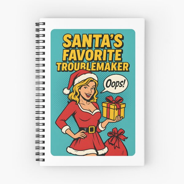 Item preview, Santa’s Favorite Troublemaker – Classic Christmas Design designed and sold by SVALANART.
