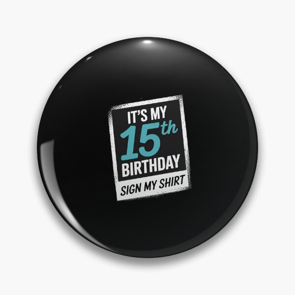 Item preview, It's My 15th Birthday Sign My 15 Years Old Party  designed and sold by ClassicAnthony.