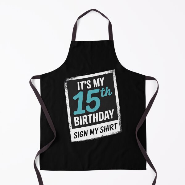 Item preview, It's My 15th Birthday Sign My 15 Years Old Party designed and sold by ClassicAnthony.
