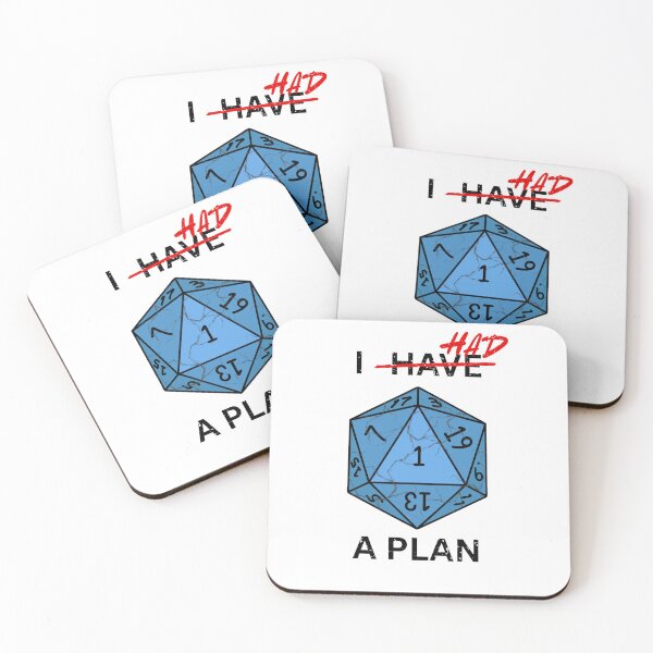 Item preview, D&D Dungeons and Dragons Percentile Die Dice I Had/Have A Plan designed and sold by The Things That I Love.
