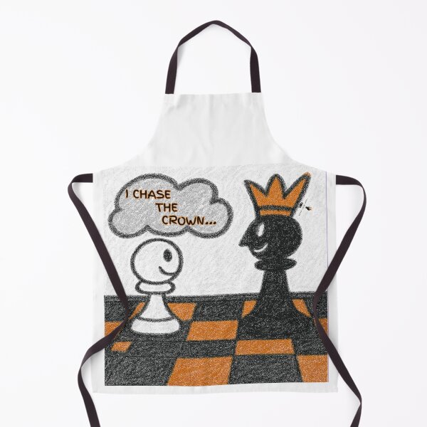 Item preview, I Chase the Crown — Pawn Ambition designed and sold by PawnShiftGoods.