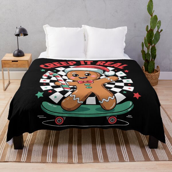 Item preview, Christmas Gingerbread Skateboard Xmas designed and sold by Sea4Adventures.