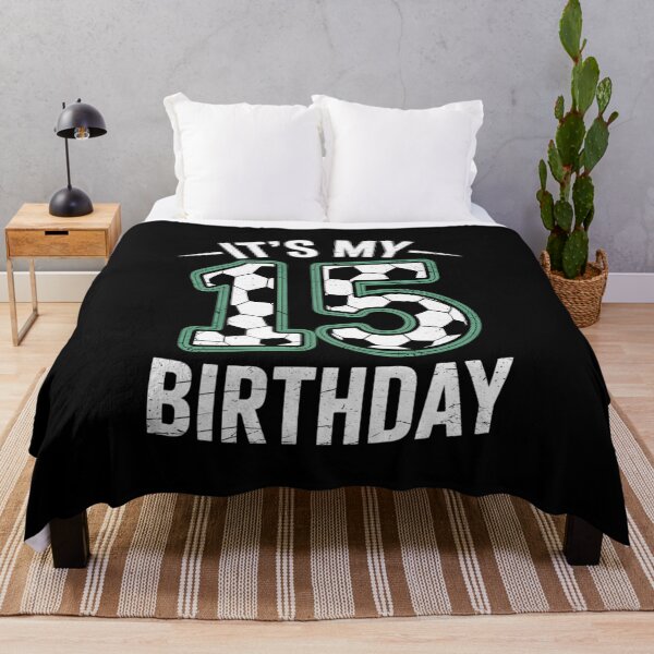 Item preview, It's My 15th Birthday Soccer 15 Year Old Birthday Boy Girl designed and sold by ClassicAnthony.