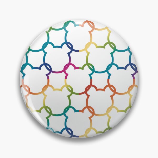 Item preview, Modern Rainbow Geometric Pattern designed and sold by applecs.