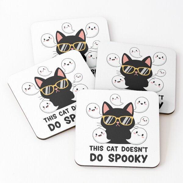 Item preview, This Cat Doesn't Do Spooky designed and sold by DRAINEDDSGN.
