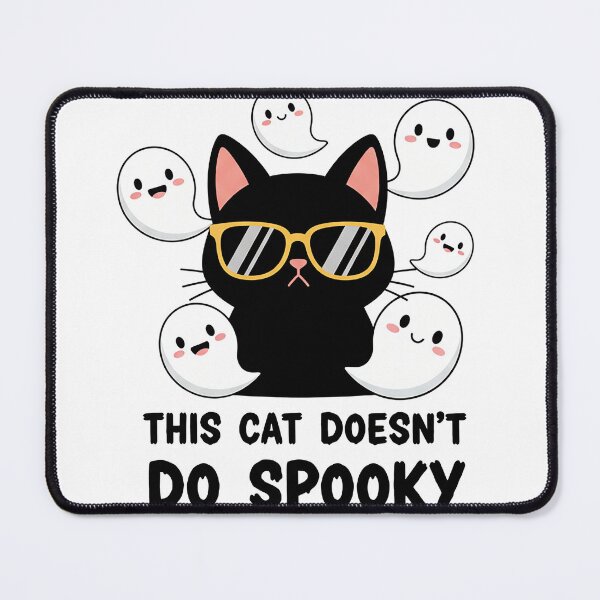 Item preview, This Cat Doesn't Do Spooky designed and sold by DRAINEDDSGN.