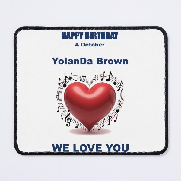 Item preview, Tribute to YolanDa Brown — 4 October designed and sold by ariksworld.
