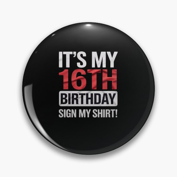 Item preview, It's My 16th Birthday 16 Years Old Birthday Party Sign My  designed and sold by ClassicAnthony.