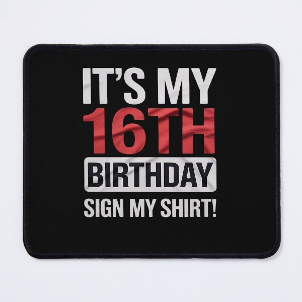 Item preview, It's My 16th Birthday 16 Years Old Birthday Party Sign My designed and sold by ClassicAnthony.