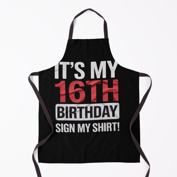 Item preview, It's My 16th Birthday 16 Years Old Birthday Party Sign My designed and sold by ClassicAnthony.