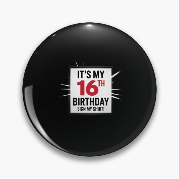 Item preview, It's My 16th Birthday Party 16 Years Old Boy Girl Sign My  designed and sold by ClassicAnthony.