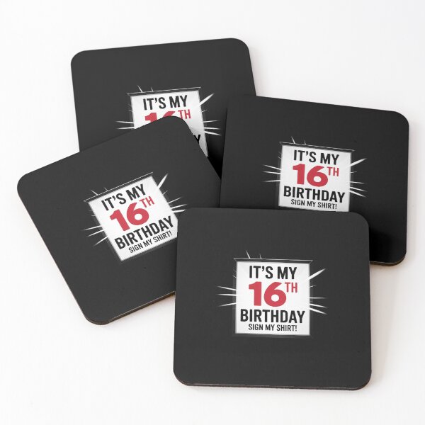 Item preview, It's My 16th Birthday Party 16 Years Old Boy Girl Sign My  designed and sold by ClassicAnthony.