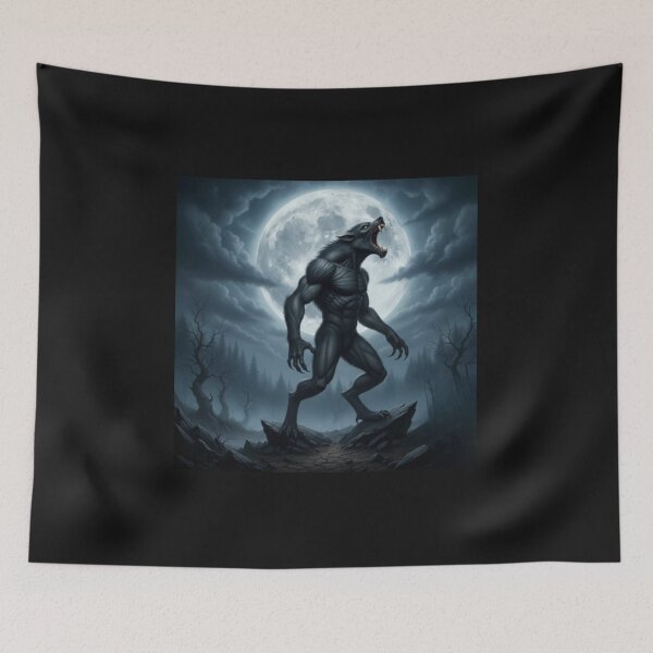Item preview, Werewolf Howling At The Moon designed and sold by TiffanyTTees.