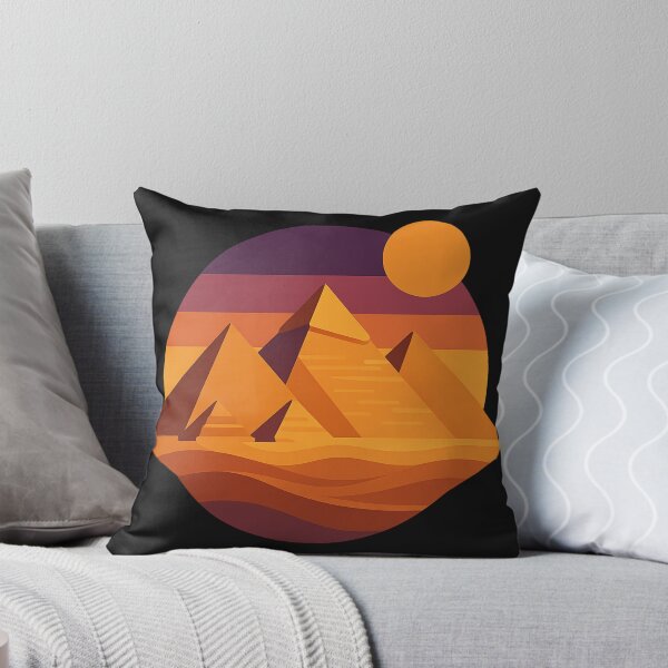 Item preview, Giza Pyramids Sunset – Desert Dunes Circle designed and sold by Eye Of Horus.