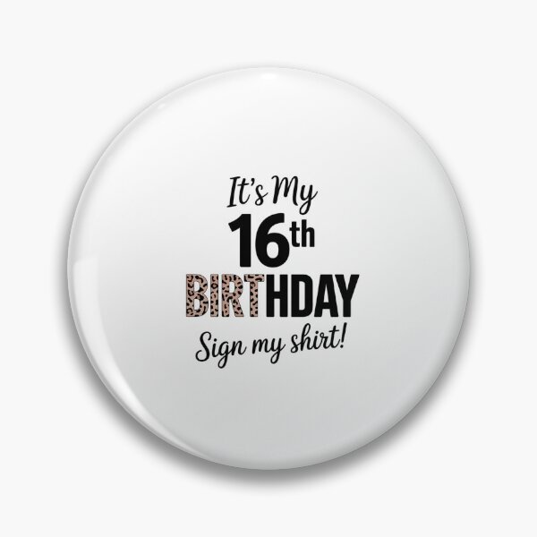 Item preview, It's My 16th Birthday Party 16 Years Old Girl Sign My  designed and sold by ClassicAnthony.