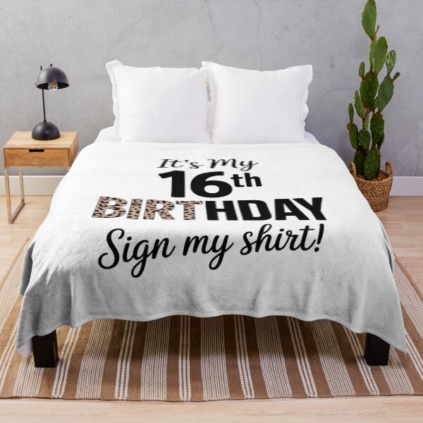 Item preview, It's My 16th Birthday Party 16 Years Old Girl Sign My designed and sold by ClassicAnthony.