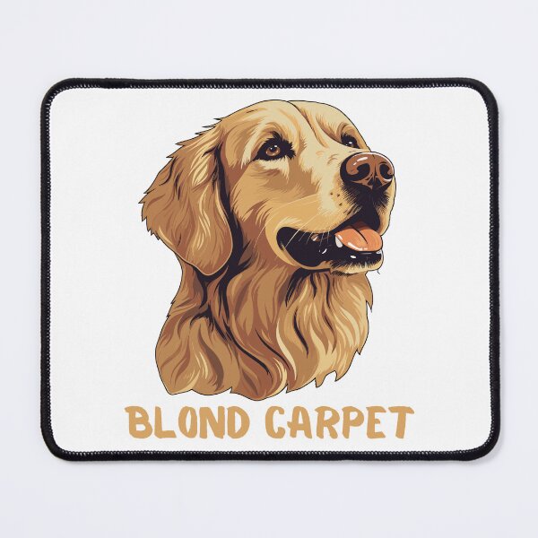 Item preview, Blond Carpet design Golden Retriever designed and sold by DoglovershopIT.