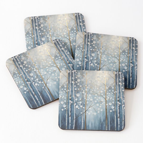 Item preview, Whispers of Frost – The Silver Birch Collection designed and sold by Ewa Miller.