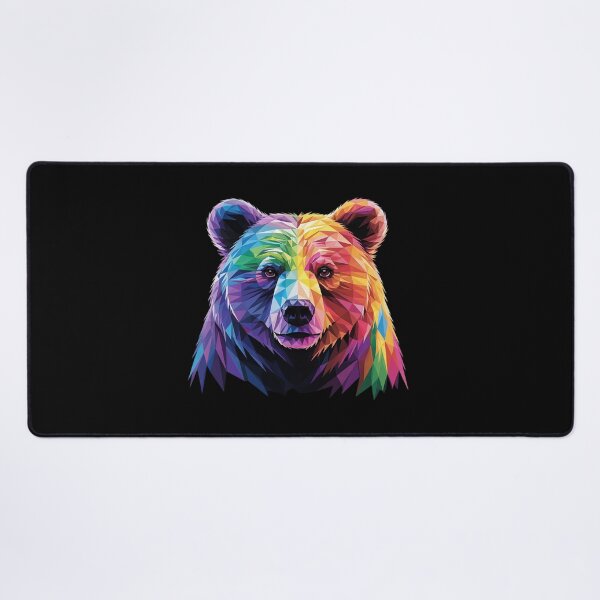 Item preview, Geometric Bear LGBT Rainbow Flag Gay Pride Men Women designed and sold by NeomiStoreSS.