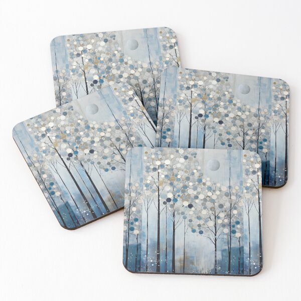 Item preview, Whispers of Frost – The Silver Birch Collection designed and sold by Ewa Miller.