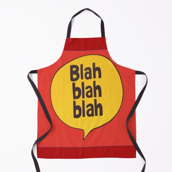 Item preview, Blah Blah Blah – Surreal Statement in Bold Typograph designed and sold by daweave77.
