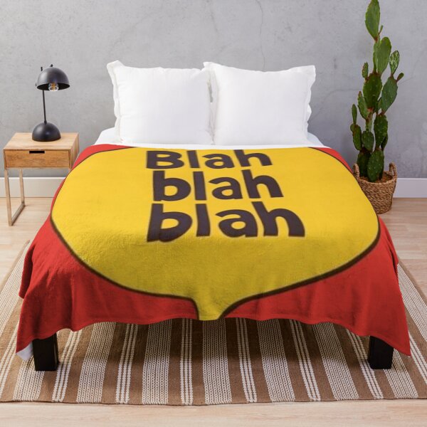 Item preview, Blah Blah Blah – Surreal Statement in Bold Typograph designed and sold by daweave77.