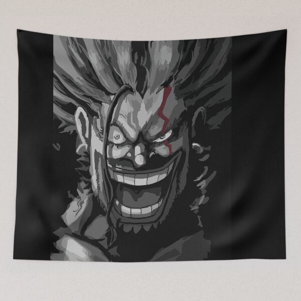 Item preview, Rocks D. Xebec - Grayscale Power Portrait with Crimson Mark - One Piece designed and sold by T-Chou.